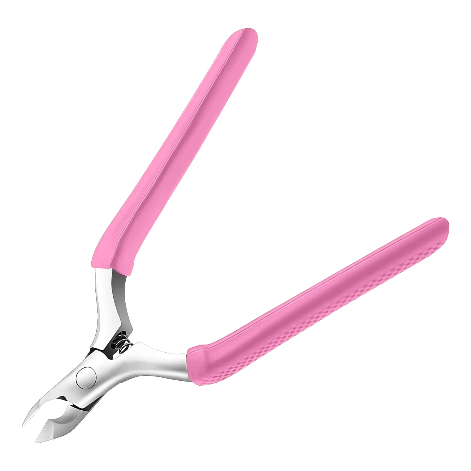 CGBE cuticle nipper with a non-slip silicone grip