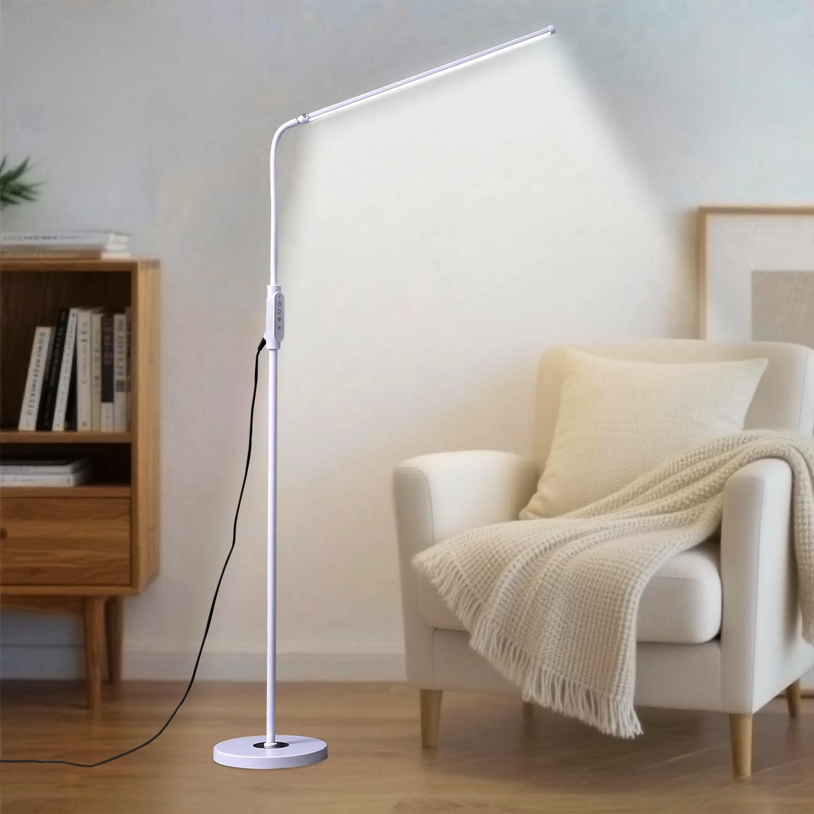 CGBE Gooseneck Floor Lamp 23.6"